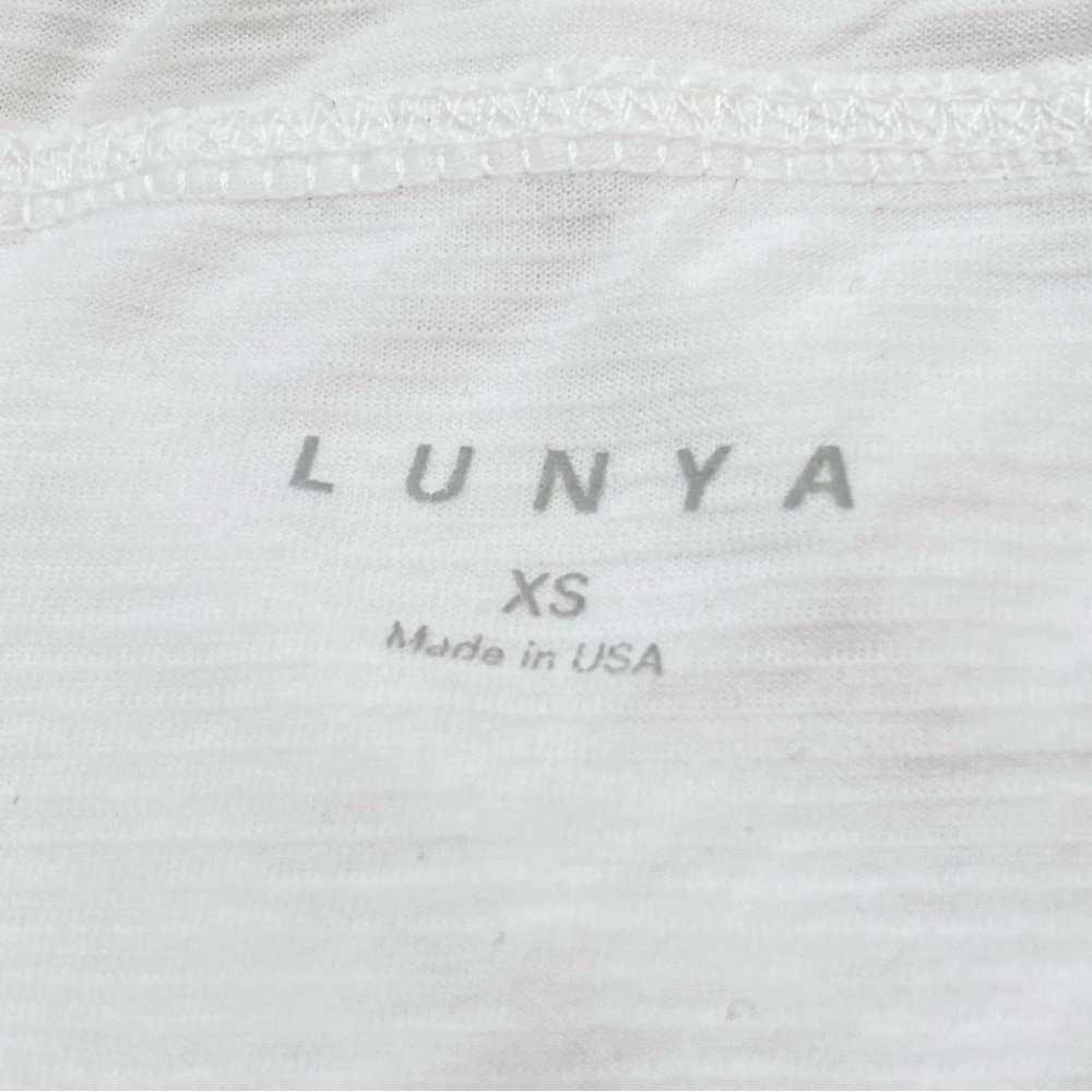 LUNYA WHITE COOL HIGH RISE PANTS - Picture 10 of 13